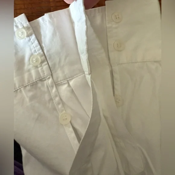 Lafayette 148 White Long Sleeve Tunic Top with Pockets-Size 8 - Picture 5 of 12